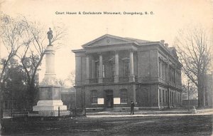 Court House Confederate monument Orangeburg, SC