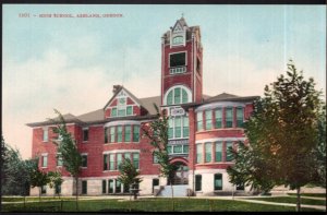 Oregon ASHLAND High School Published by Edward H. Mitchell Divided Back