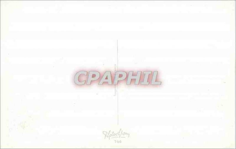 Old Postcard Jet Snowman