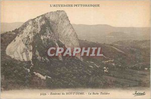 Old Postcard surroundings Mont Dore Auvergne Picturesque La Roche Tuiliere