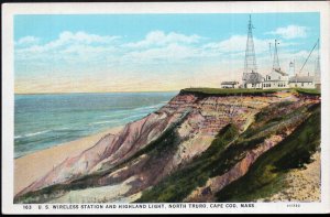 MA CAPE COD US Wireless Station and Highland Light, North Truro - WB