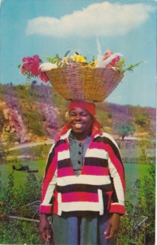 Jamaica Young Flower Vendor 1964