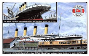 Titanic Modern Card White Star Line Titanic Ship 