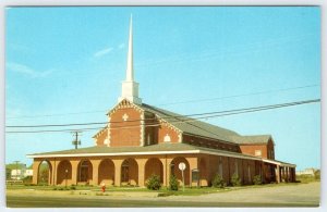 1960-70's OCEAN CITY MARYLAND MD HOLY SAVIOUR CATHOLIC CHURCH POSTCARD