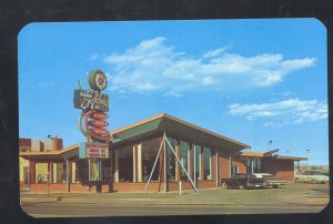 COLORADO SPRINGS COLORADO SCOTCHMAN RESTAURANT ADVERTISING POSTCARD