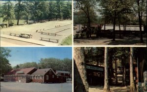 Simsbury CT Connecticut Rosewood Restaurant Grove c1950-60s Vintage Postcard