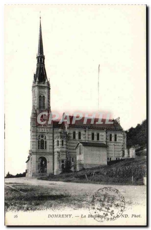 Domremy - The Basilica - Old Postcard