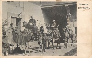 Egypt marriage procession 1900s