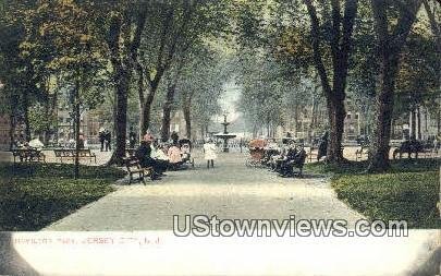 Jersey City in Hamilton Park, New Jersey