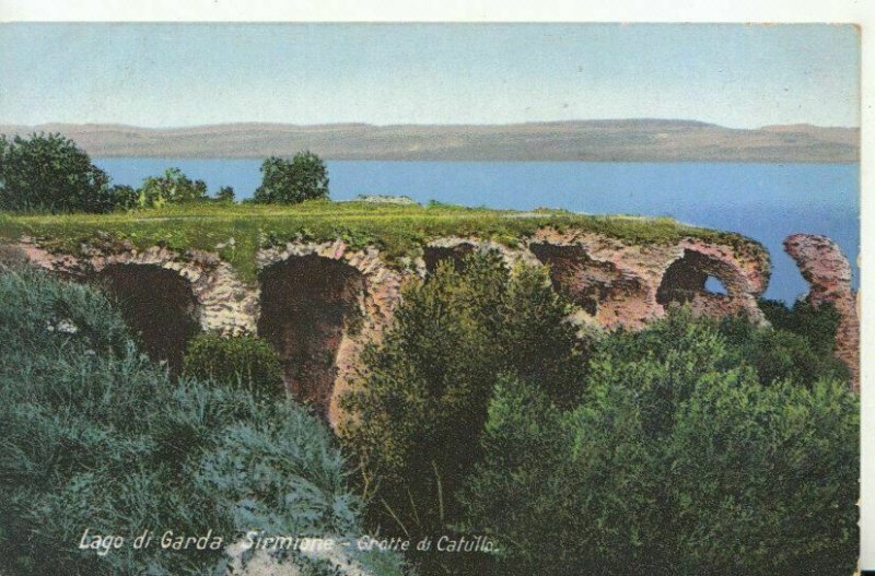 Italy Postcard - Lago Di Garda - Sirmione - Grotte Di Catullo - Ref TZ9792