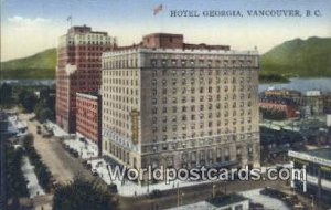 Hotel Georgia Vancouver British Columbia, Canada Unused 