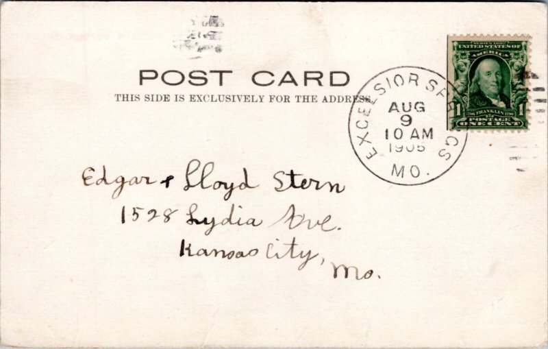 1905 Postcard MO Excelsior Springs - Siloam Spring