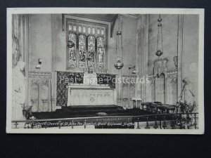 Staffordshire GREAT HAYWOOD St John Catholic Church Alter Old Postcard