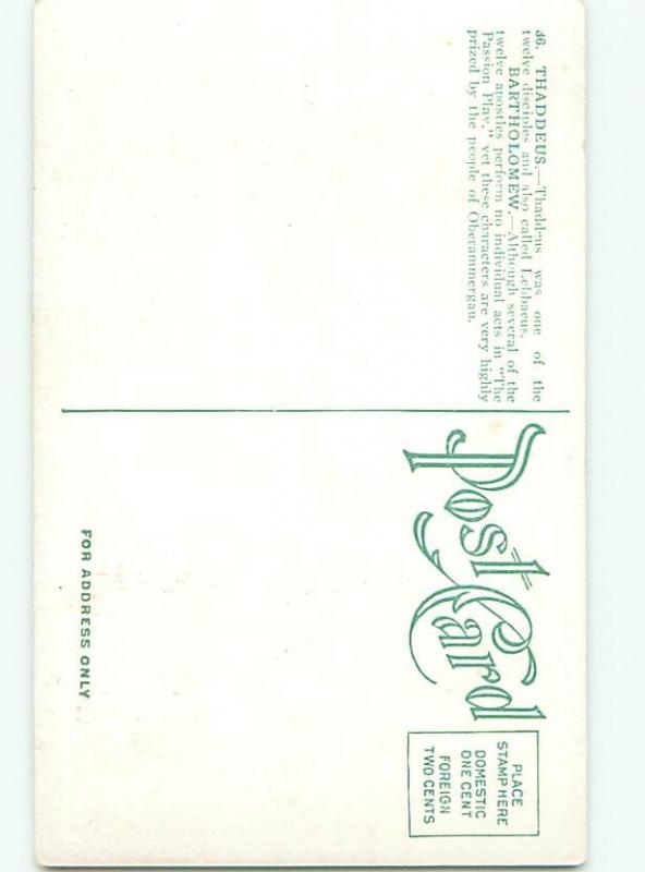 Divided-Back RELIGIOUS SCENE Christianity Postcard AB0106