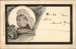 Queen Victoria Castle Series Elliott & Fray c1905 Postcard