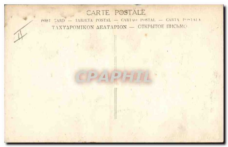 Old Postcard Medaille After the battle