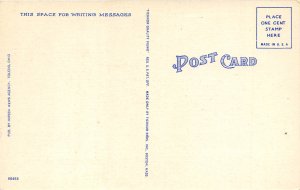 Toledo Ohio 1940s Postcard Commodore Perry Hotel 