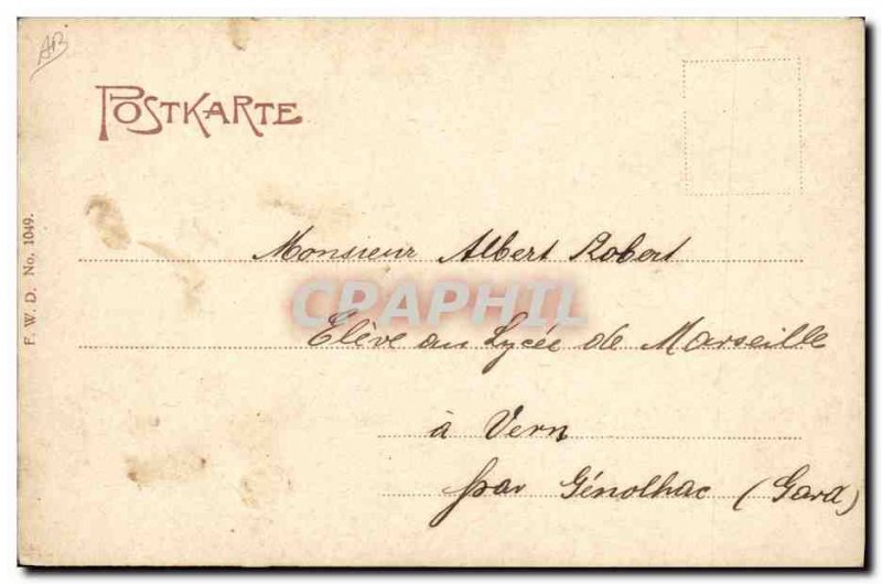 Postcard Old Dusseldorf 1904 Umzug Indischer Gaukler