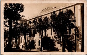 Algeria Djidjelli Avenue Gadaigne Jijel Vintage RPPC C196