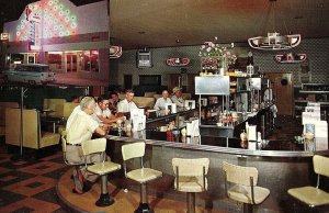 Vintage White House Cafe and Bar, Deming, New Mexico Postcard P131