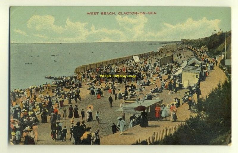 tp2783 - West Beach , Clacton-on-Sea , Essex - postcard 