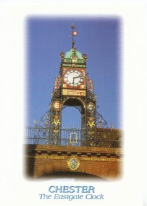 Cheshire Postcard - Chester - The Eastgate Clock - Ref AB2753