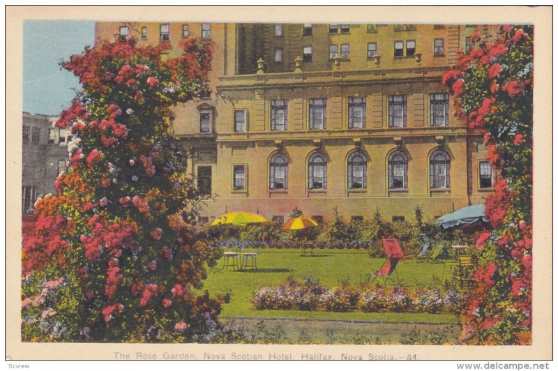 The Rose Garden, Nova Scotian Hotel, Halifax, Nova Scotia, Canada, 30-40´s