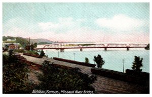 Kansas  Atchison   Missouri River Bridge