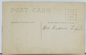 RPPC Susan Lapole & Man c1915 Hiedwohl Studio Hagerstown Md Postcard K2