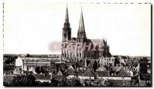 Old Postcard Chartres Cathedral The south coast