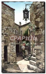 Old Postcard Eze Village Alpes Maritimes Chateau Prince of Sweden