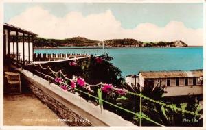 Antigua British West Indies Fort James Tinted Real Photo Antique Postcard J46694