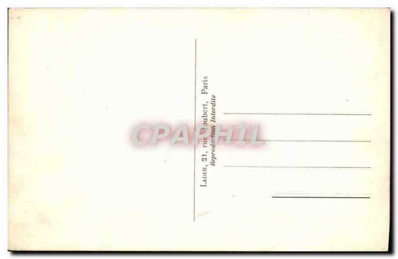 Old Postcard Paris Perspective On & # 39Avenue Des Champs Elysees