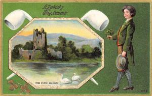 Ross Castle Killarney Saint Patrick's Day Unused 