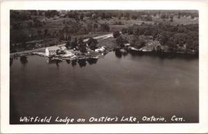 Whitfield Lodge Oastler's Lake Parry Sound Ontario ON Resort c1952 Postcard E34