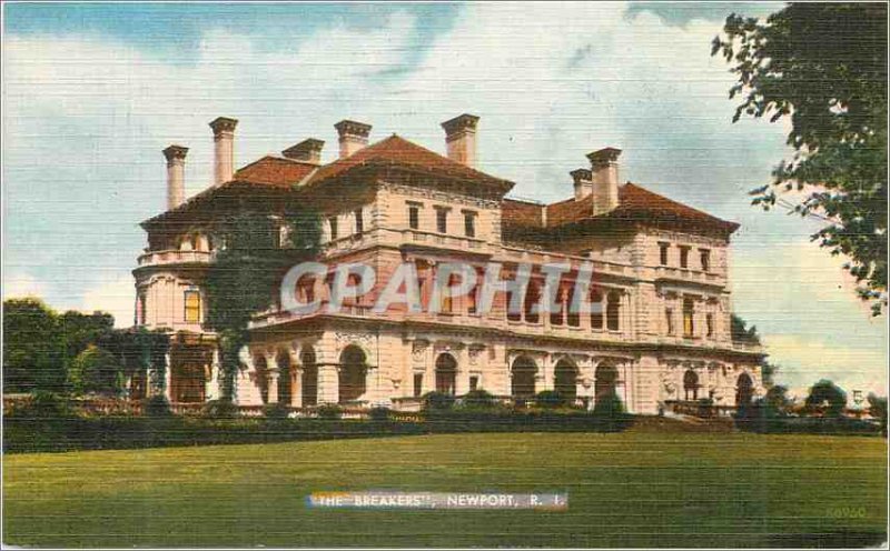 Old Postcard The Breakers Newport