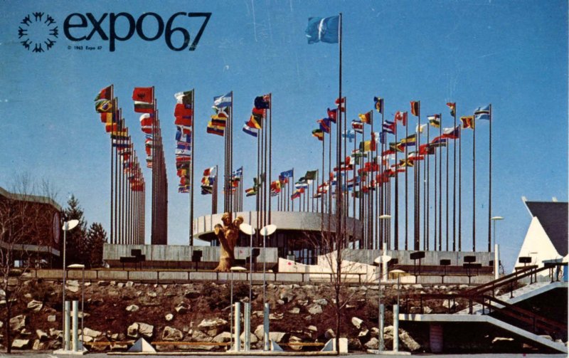 Canada - Quebec, Montreal. Expo '67. United Nations Pavilion