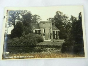 Vintage Postcard Holland Netherlands Vorden Wildenborch Kasteel Castle 1943