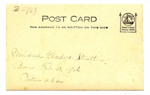 Children - Mildred Gladys Stratton, 6 months      *RPPC