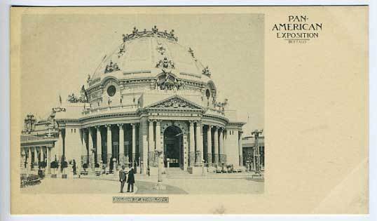 Pan-American Expo Ethnology Building Postcard