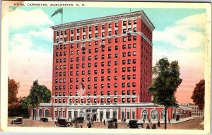 Postcard HOTEL SCENE Manchester New Hampshire NH AO2650