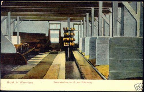 netherlands, BROEK IN WATERLAND, Cheese Farm (1910s)