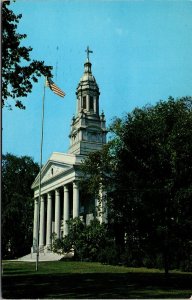 Vtg Appleton Wisconsin WI Lawrence College Memorial Chapel 1950s View Postcard