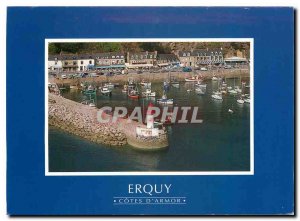 Postcard Modern Colors of Brittany La Cote Penthievre Erquy Cotes d'Armor Wea...