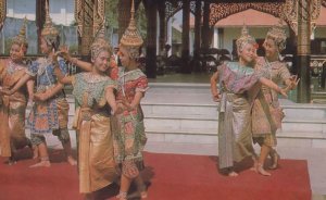 Bangkok Thailand Classical Dance Postcard