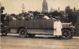 Lot109 car real photo transportation bus salisbury