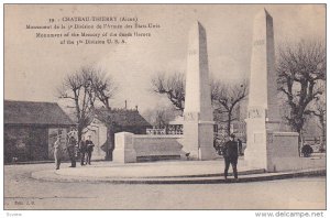 Monument Of The Memory Of The Deads Heroes Of The 3th Division, Chateau-Thier...