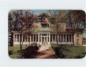 Postcard Villa Louis Prarie Du Chien Wisconsin USA