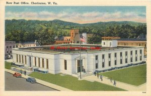 8 Postcards, Charleston, West Virginia, Business Section, Buildings