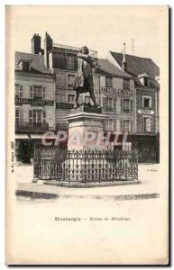 Montargis - The Mirabeau Statue - Old Postcard